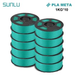 SUNLU PLA High Speed/PLA Meta 10KG 1KG/Roll 1.75mm+/-0.02MM 3D Printer Filament Lines Up Neatly Wound For FDM Printer Fast Ship