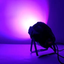 SHEHDS LED Par COB 200W Cool Warm/RGBW+UV 6in1 Light DMX512 LED Lamp Stage Lighting Concert Productions With Barn Doors