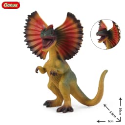 Oenux Jurassic Dinosaur World Eoraptor Dilophosauridae Mosasaurus Velociraptor T-Rex Animasl Model Action Figures Kid Toy Gift