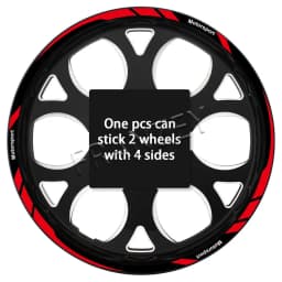 For F900R F800R F900XR S1000RR S1000R S1000XR R1200R R1250RS Motorcycle Wheel Sticker Rim Decal Hub Stripe Tape Accessories