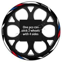 For F900R F800R F900XR S1000RR S1000R S1000XR R1200R R1250RS Motorcycle Wheel Sticker Rim Decal Hub Stripe Tape Accessories