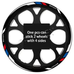 For F900R F800R F900XR S1000RR S1000R S1000XR R1200R R1250RS Motorcycle Wheel Sticker Rim Decal Hub Stripe Tape Accessories
