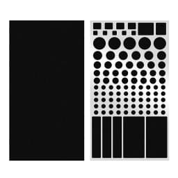 LED Blackout Stickers Dimming Light Blocking Stickers for Electronics Household Electronic Products