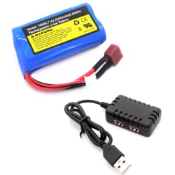 7.4V 2500mAh Li-ion battery for SCY-16101 SCY-16102 SCY-16103 SCY-16201 SCY-16301 SCY-16302 SCY-16303 RC truck spare parts
