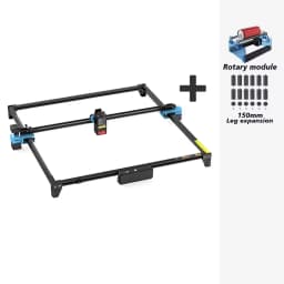 Twotrees TTS-20 Max Metal Laser Engraving Machine 600x600mm Work Area Laser Cutting Machine For Cutting MDF Acrylic Leather Wood