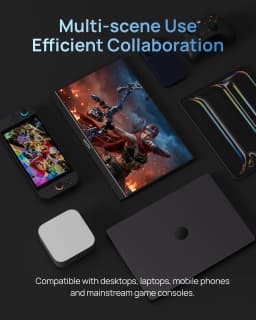 ARZOPA 16.1 Inches Portable Monitor,144Hz,100%sRGB,1080P FHD,IPS Screen, External Second Screen for Laptop/PC/PS5/Mac/Xbox Z1FC