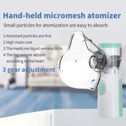 Medical Nebulizer Machine Asthma Inhaler Mini Handheld Automizer Children Adult Kid Steam Inhale Home Nebulizer Health Care