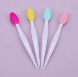 1PC/4PCS Beauty Skin Care Wash Face Silicone Brush Exfoliating Nose Clean Blackhead Removal Brushes Tools With Replacement Head