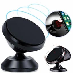 Magnetic Car Phone Holder Magnet Mount Bracket Stick on Car Dashboard Wall Mobile Cell Support in Car for iPhone Samsung Xiaomi
