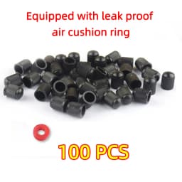 10/20/50/100pcs universal cover tire rim stem cover dustproof decoration motorcycle bicycle car valve cover