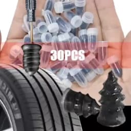 10/30pcs ScrewsVacuum Tyre Repair Nail Tire Puncture Motorcycle Fitting Set Tubeless Wheel Repair Punctures Kit Patches for Car