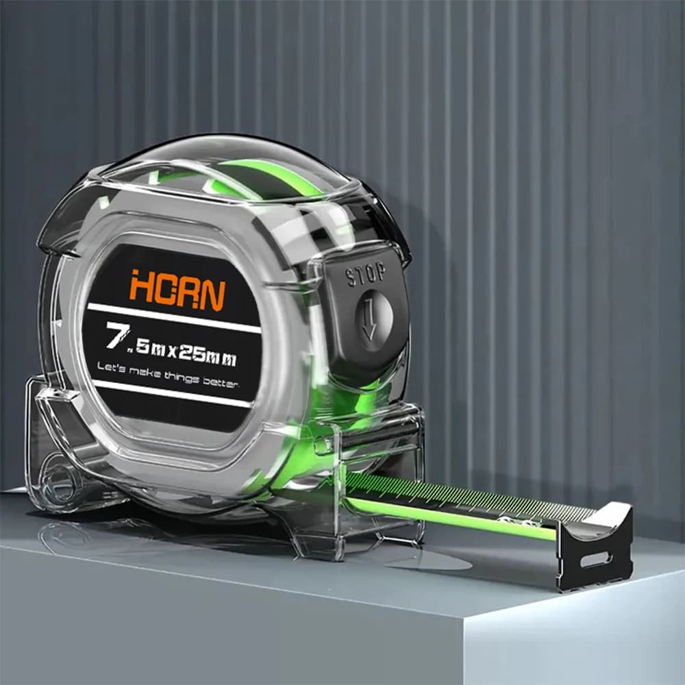 3-5-7-10 Meter Fluorescent Tape Measure Precision Thickened Scale Waterproof And Wear-Resistant Multipurpose Measuring Tool