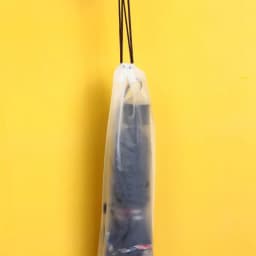Umbrella Storage Bag Translucent Plastic Waterproof Anti-dirty Umbrella Cover Reusable Portable Drawstring Bags Home Storage