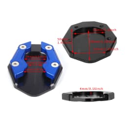 Kickstand Side Stand Extension Pad Enlarger Plate For Yamaha Nmax Yamaha AEROX155 Nvx155 XMAX 250 300 Nmax 155 Nmax Accessories