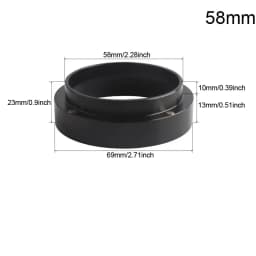 58/53/51MM Commercial Barista Tamper & Dosing Ring Kit | Aluminum Portafilter Accessories for Espresso Coffeeware Tools 58mm Tam