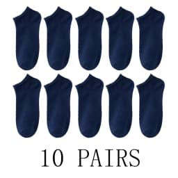 5/10-Pack Unisex Comfort-Fit Ankle Socks For All, Breathable & Lightweight - Ideal For Sports & Daily Wear