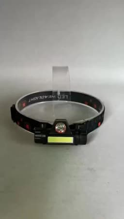 Outdoor Headlights with Long Battery Life and Strong Light LED Night Fishing Charging Head Mounted Magnetic Flashlight