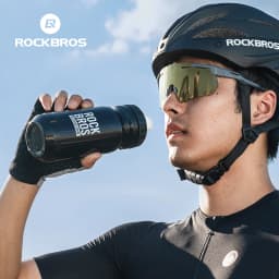 ROCKBROS Bicycle Water Bottle 600ML PP Sports Cup Cycling Kettle Outdoor Camping Hiking Squeeze Bike Cup