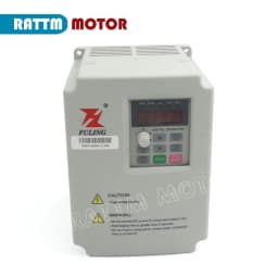 【EU】 2.2KW ER20 High Speed Square Air Cooled Cooling spindle motor Woodworking CNC Router Milling Kit + Inverter VFD