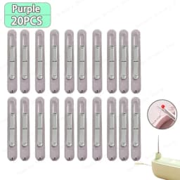 2 In 1 Needle Threader and Seam Ripper Tool Multifunctional Sewing Thread Remover Cross Stitch Crafting Accessories Easy Use