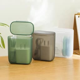 Portable Cable Storage Box Wound Headphone Cable Charger Storage Box Drawer Sorting Boxes with Cover Makeup Lipstick Holder Case