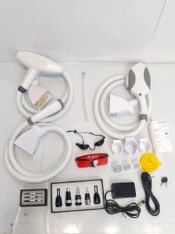 3 In 1 Soprano Professional Laser Machine 4000W IPL OPT 480NM 530NM 640NM Nd:Yag RF Hair Removal & Tattoo Cleaning New Model