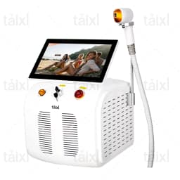 NEW Portable 808 Diode Laser Hair Removal Machine 3 Wavelengths Painless Beautiful Whole Body Skin Rejuvenation Hair Removal