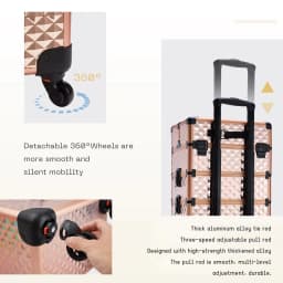 Makeup Trolley Case