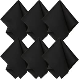 10Pc Ultra-fine Fiber Eyeglass Cloth Sunglasses Lens Cleaning Cloth Double-sided Velvet Instrument Cleaning Cloth Eyeglass Cloth