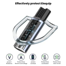 LISI 15V HQ8505 Type-C Shaver Adapter Charging Converter for Philips Norelco One Blade Pro QP6510 QP6520 QP6530 Beard Trimmer