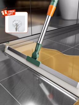 Silicone Scraper Broom Magic Wiper Floor Toilet Bathroom Squeegee Scrubber High Place Glass Wiper Household Cleaning Tools