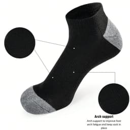 10 Pairs Of Comfortable Breathable Socks Sweat Absorbing Odor Proof Low Cut Solid Color Socks Suitable For Outdoor Activities