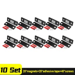 Wholesale Magnetic Door Catch Ultra-Thin Cabinet Catches Door Closed Magnets Sheet Adhesive Closet Drawer Window Magnet Latches