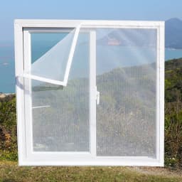 【Invisible Custom·Enhanced Protection】 Mosquito & Insect Window/Door Screens – Hook-and-Loop No-Drill, Multiple Sizes