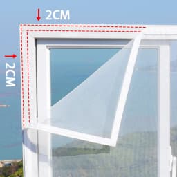 【Invisible Custom·Enhanced Protection】 Mosquito & Insect Window/Door Screens – Hook-and-Loop No-Drill, Multiple Sizes