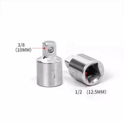 1/4" 3/8" 1/2" Ratchet Wrench Adapter Chrome Vanadium Sleeve Drive Socket Converter Wrench Transform Joint