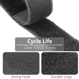 Cord Organizer Holder with Rotate Buckle Wire Manager Power Cord Management Nylon Heavy Cord Storage Straps for Cables Hoses