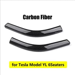 For Tesla Model 3 Y YL Juniper Highland 2025-2020 2026 ABS Rearview Mirror Anti-collision Strips Trim Anti-scratch Sticker Cover
