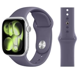 Silicone Strap For Apple Watch Band 45mm 46mm 44mm 41mm 40mm 42mm Sport Correa Bracelet iWatch Series 12 11 10 SE 9 8 Ultra 4 3