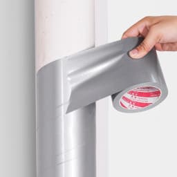Super Strong Waterproof Duct Tape - Versatile Silvery Gray Adhesive for Walls, Plastics, Glass, Wood & Metal - Ideal for DIY Hom