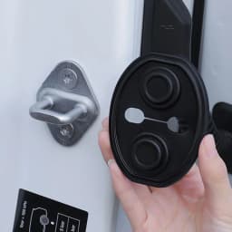 Upgrade Car Door Closing Shockproof Silicone Cushion Mute Shock Absorber Protective Covers Car Door Latch Accessories