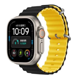 Ocean Strap for Apple Watch Ultra 4 3 2 Band 49mm 44mm 40mm 45mm 42 46mm Silicone Correa Bracelet iWatch Series SE 8 9 10 11 12
