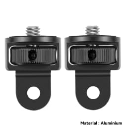 1/4 Inch Screw Tripod Adapter 360 Rotating Mount Holder For Go Pro 13 12 11 10 9 Insta 360 X5 X4 DJI OSMO 360 Camera Accessories