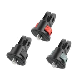 1/4 Inch Screw Tripod Adapter 360 Rotating Mount Holder For Go Pro 13 12 11 10 9 Insta 360 X5 X4 DJI OSMO 360 Camera Accessories