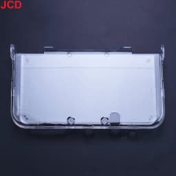 JCD Plastic Clear Crystal Shell Skin Case Cover For 3DS 3DS XL LL New 3DS New 3DS XL/LL Game Console With Screen Protective Film