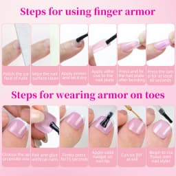 144pcs French Hand and Foot Wear Nail Set Summer Short Square Shiny False Toenail Acrylic Full Coverage Suitable for Nail Salon