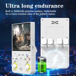 New R36 Ultra Retro Handheld Game Console 4.0-Inch Open-Source Linux System 128GB Portable Video Player Handheld Game Console