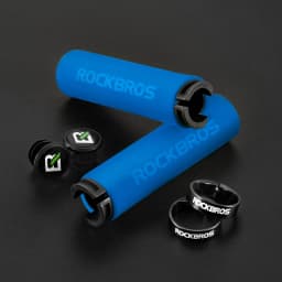 ROCKBROS Cycling Grips Anti-skid Shockproof Sponge Handlebar Grips MTB Road Bike Grips Ultraight Cycling Handlebars