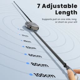 Toocki 100W Type C Retractable Cable For iphone 16 15 Pro Max Samsung Fast Charger Cable Mini Size 480Mbps Data Cable