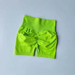 Summer High-Waist Women's Yoga Shorts Breathable Fitness Shorts Butt Lift Sports Running Cycling Push-Up Workout Gym Shorts